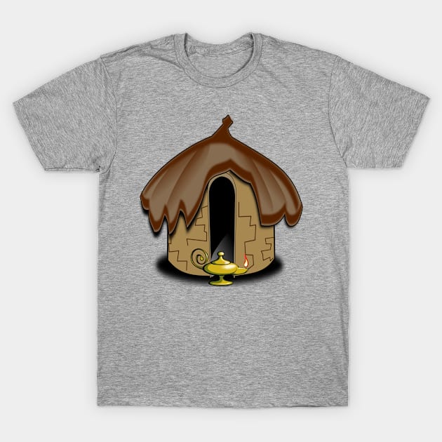 Hut with a magic Lamp T-Shirt by teedesign20